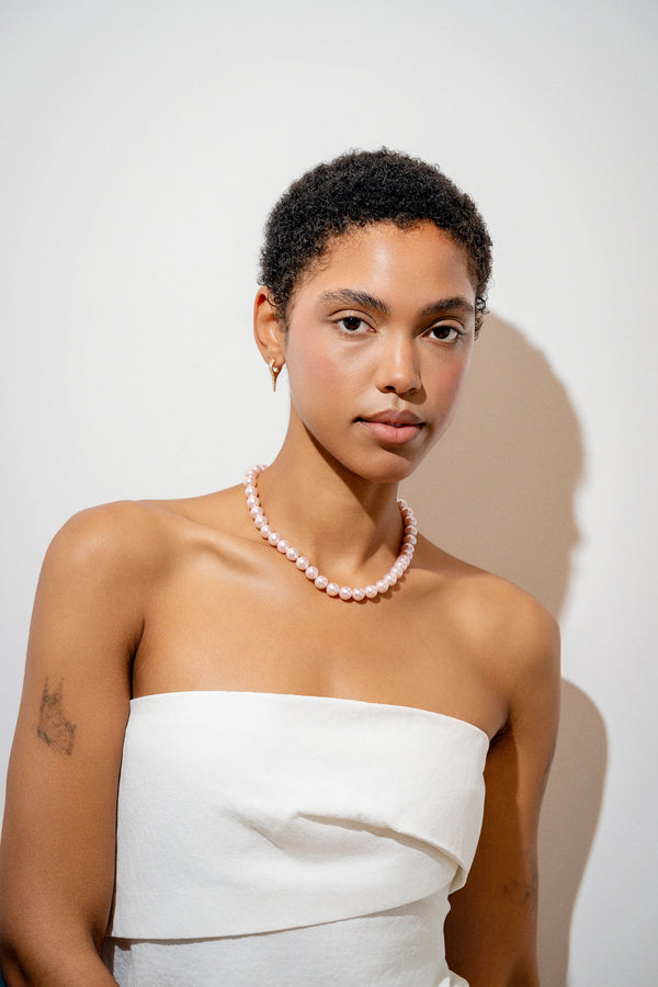 Crystal Haze Meet The Parents Necklace - Innocent Pink