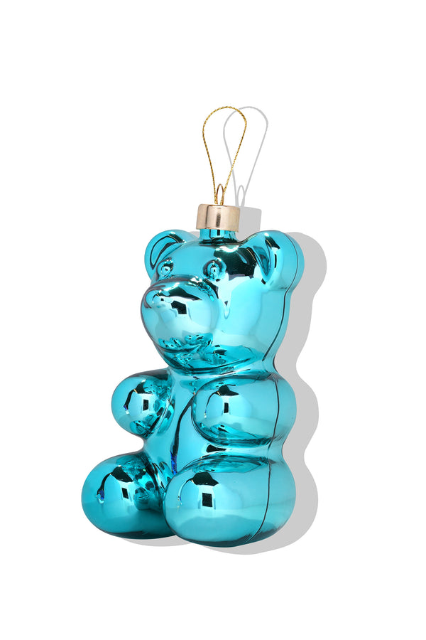 Crystal Haze Nostalgia Bear Christmas Ornament - Caribbean Holiday