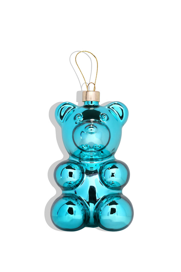crystal haze Nostalgia Bear Christmas Ornament - Caribbean Holiday