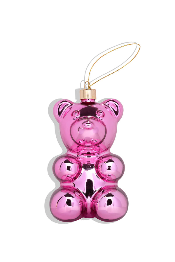 crystal haze Nostalgia Bear Christmas Ornament - Rosy Beardear