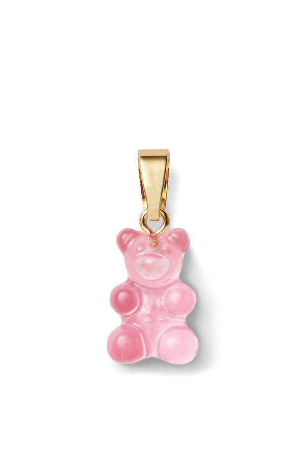 crystal haze Nostalgia Bear - Classic Connector - Gold - Bubblegum Pink