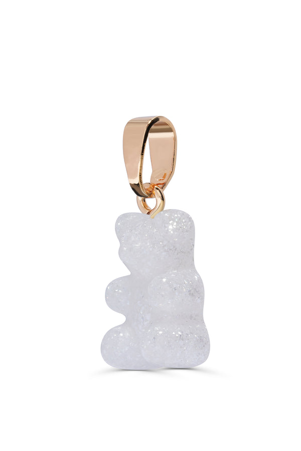 Crystal Haze Nostalgia Bear - Classic Connector - Gold - Glittery