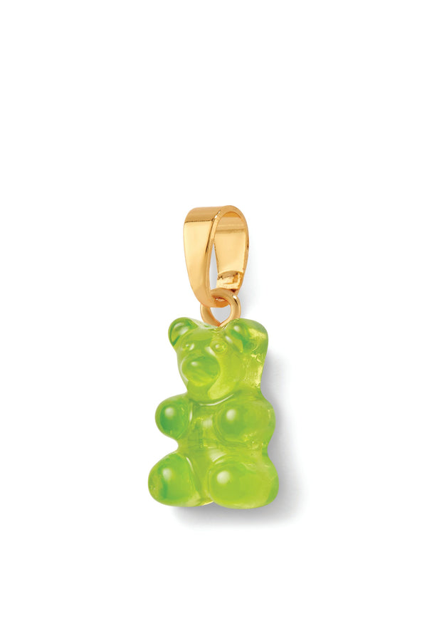 Crystal Haze Nostalgia Bear - Classic Connector - Gold - Lime