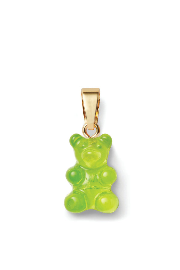 crystal haze Nostalgia Bear - Classic Connector - Gold - Lime