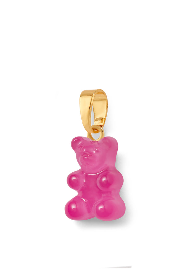 Crystal Haze Nostalgia Bear - Classic Connector - Gold - Lollipop