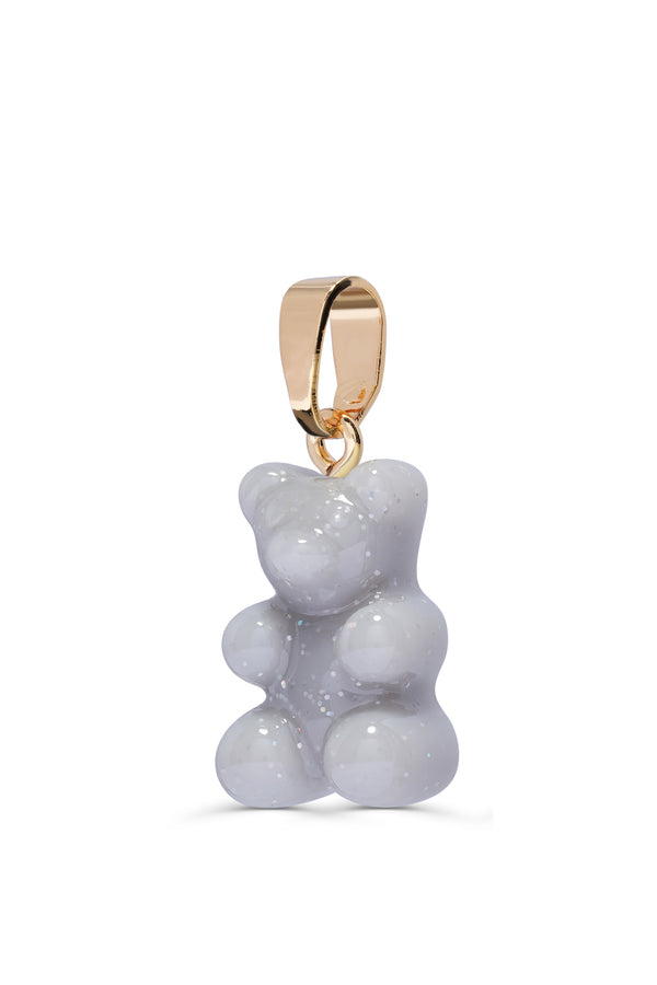 Crystal Haze Nostalgia Bear - Classic Connector - Gold Plated - Steel