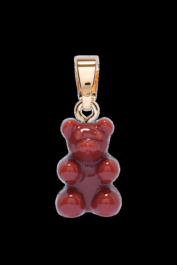 crystal haze Nostalgia Bear - Classic Connector - Gold Plated - Toffee