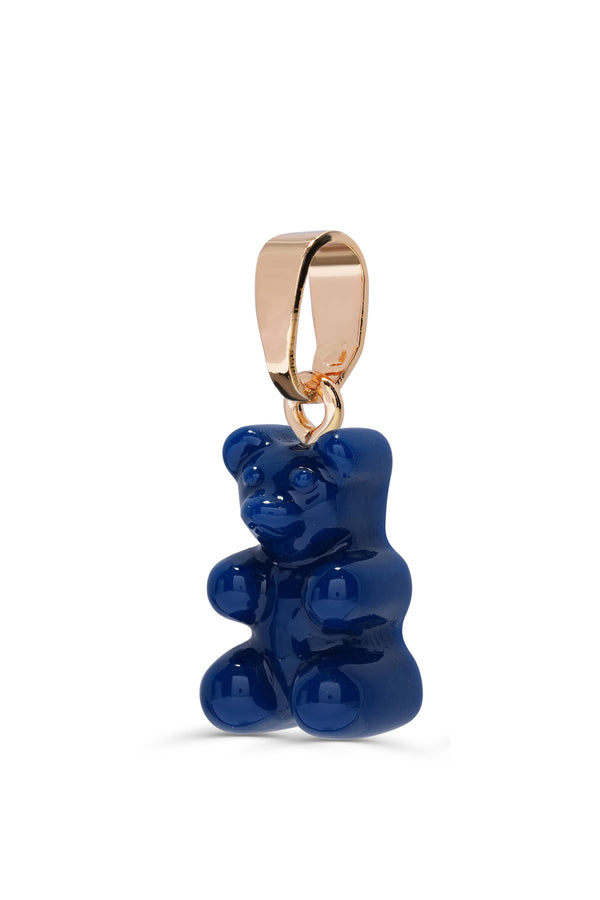 Crystal Haze Nostalgia Bear - Classic Connector - Gold - Sapphire