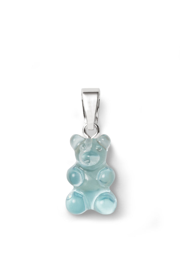 crystal haze Nostalgia Bear - Classic Connector - Silver Plated - Mediterranean