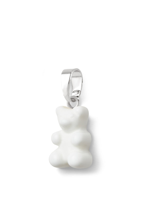 Crystal Haze Nostalgia Bear - Classic Connector - Silver Plated - Powder