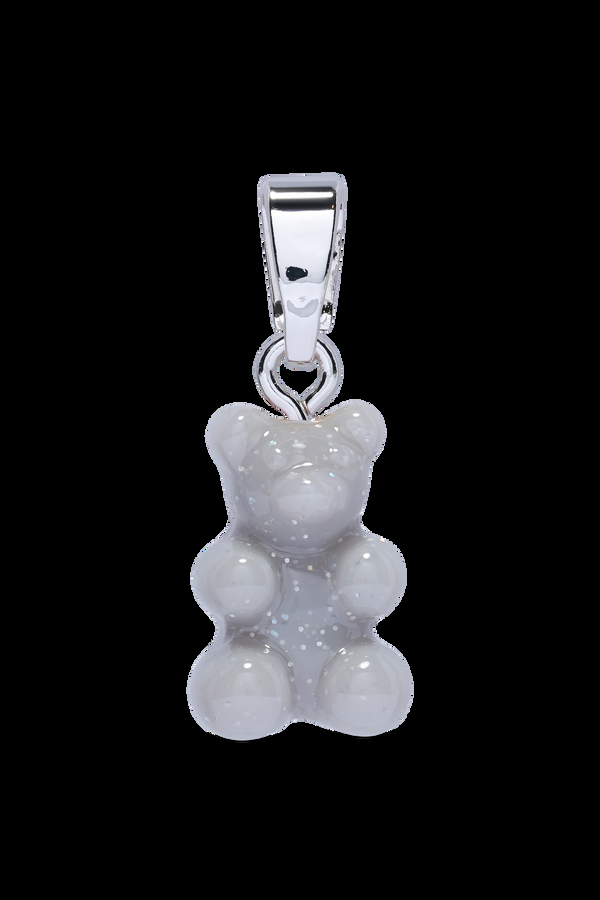 crystal haze Nostalgia Bear - Classic Connector - Silver plated - Steel