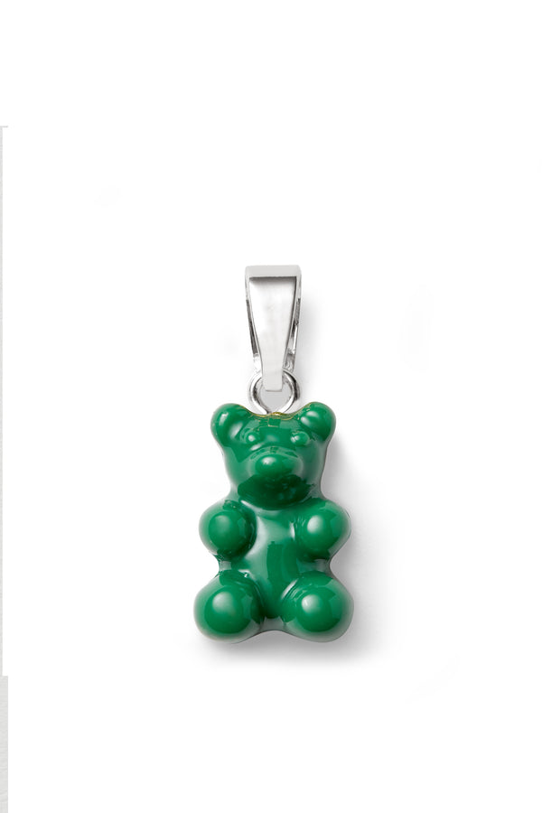 crystal haze Nostalgia Bear - Classic Connector - Silver plated - Vegan