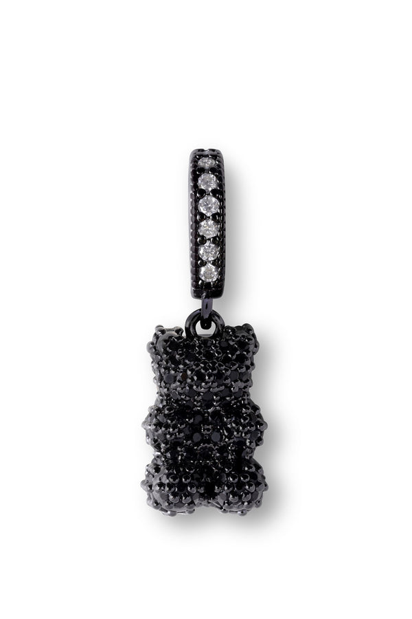 crystal haze Pave Nostalgia Bear - Pave connector - Black Hardware