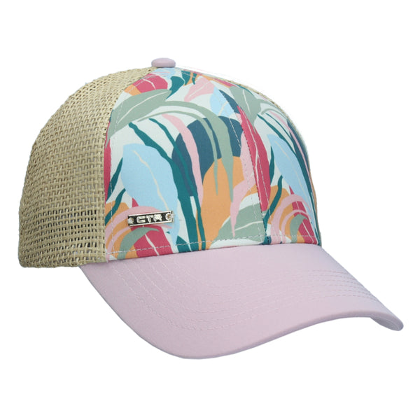 Ctr -Wanderlust Ladies Tropical Trucker