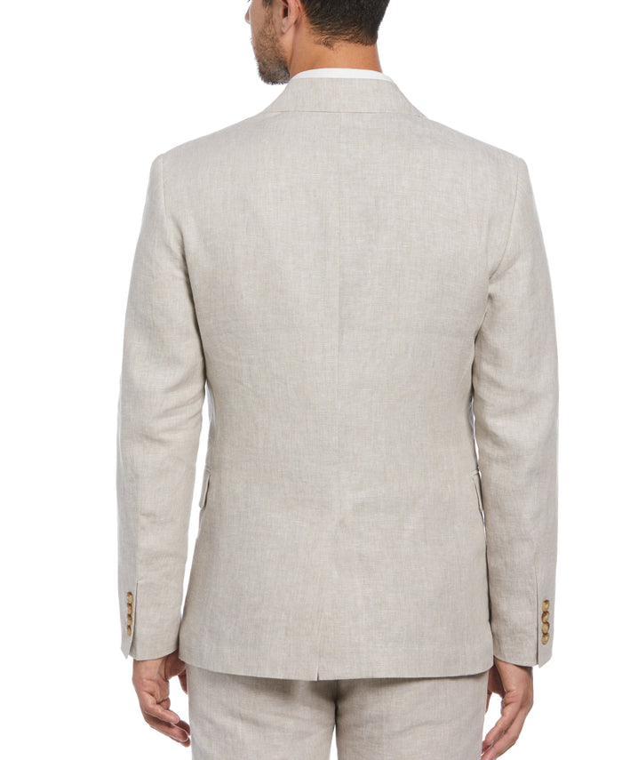 Cubavera Big & Tall Delave Linen Sport Coat Natural Linen