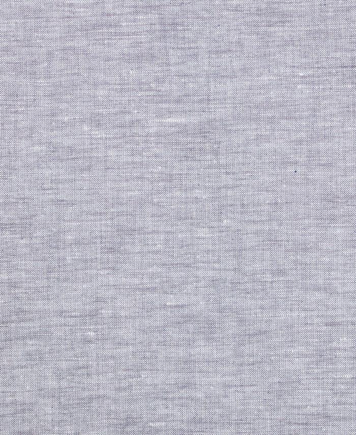 Cubavera Big & Tall Linen Blend Yarn Dye Panel Shirt Naval Academy