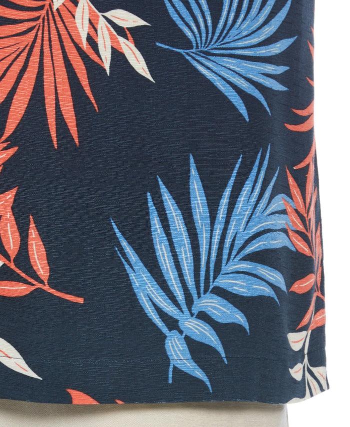 Cubavera Big & Tall Multicolor Leaf Print Shirt Spellbound