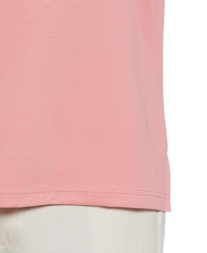 Cubavera Big & Tall Solid Textured Polo Brandied Apricot