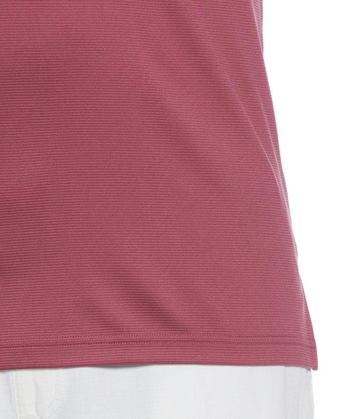 Cubavera Big & Tall Solid Textured Polo Hawthorn Rose