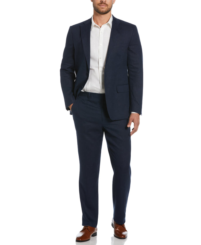 cubavera 100% Linen Navy Suit
