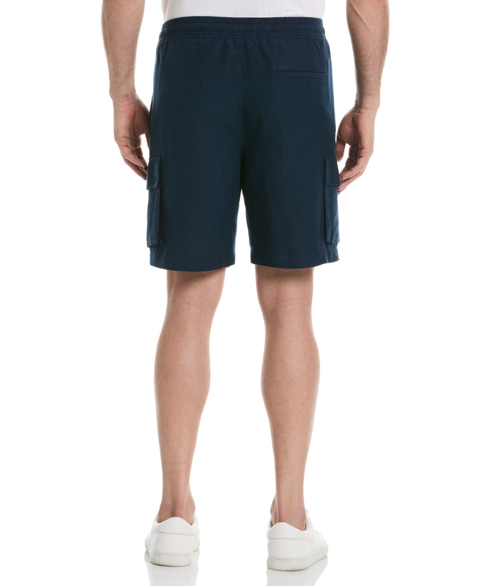 Cubavera 8" D-String Cargo Short Dress Blues