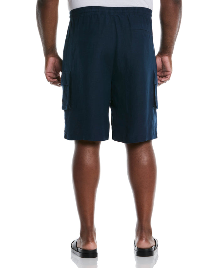 Cubavera Big & Tall D-String Cargo Short Dress Blues