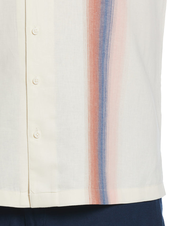 Cubavera Big & Tall Gradient Panel Print Shirt Tofu