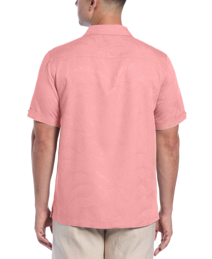 Cubavera Big & Tall Palm Print Shirt Lantana