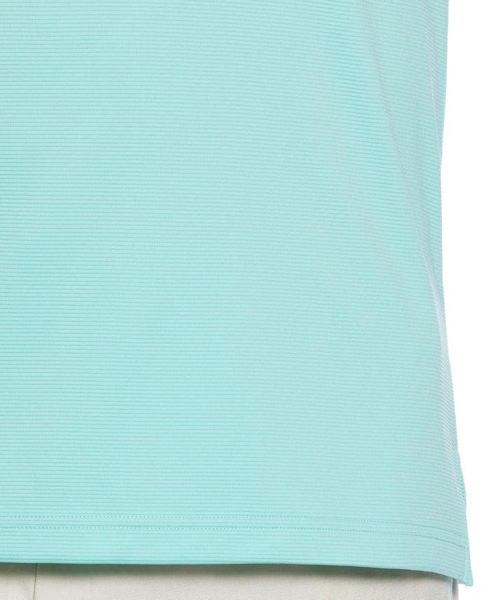 Cubavera Big & Tall Solid Textured Polo Cascade