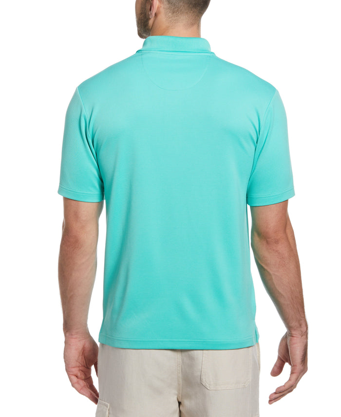 Cubavera Big & Tall Solid Textured Polo Florida Keys