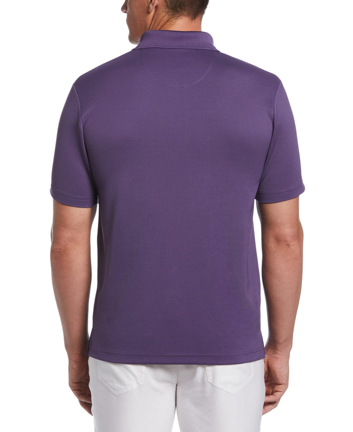 Cubavera Big & Tall Solid Textured Polo Mystical