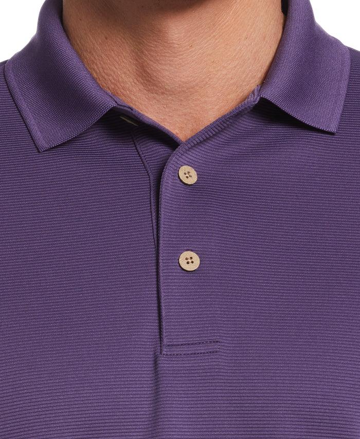 Cubavera Big & Tall Solid Textured Polo Mystical