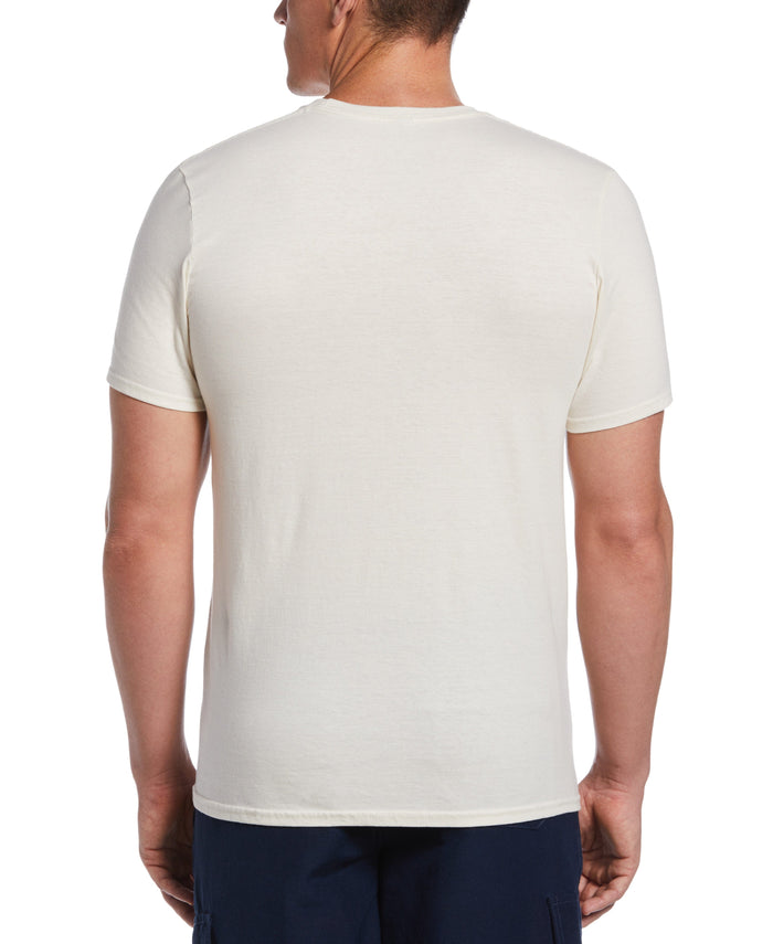 Cubavera Cognac Print Tee Natural