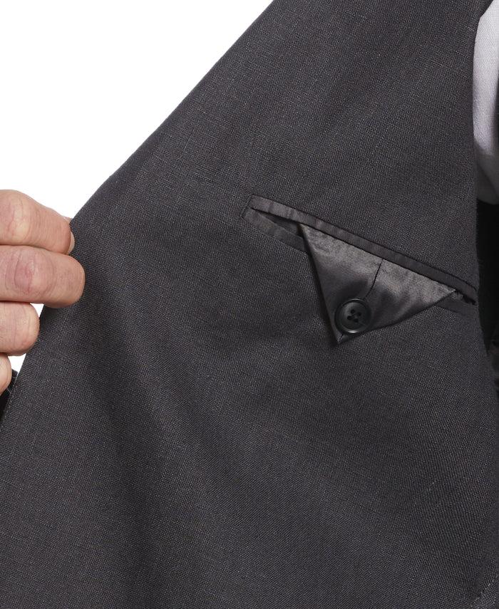 Cubavera Delave Linen Sport Coat Blackened Pearl