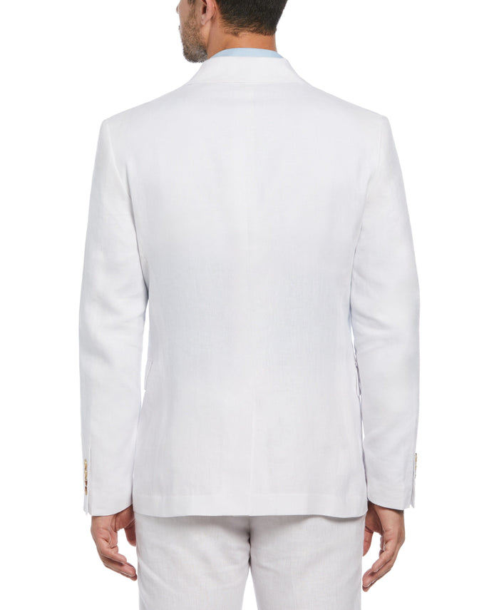 Cubavera Delave Linen Sport Coat Brilliant White