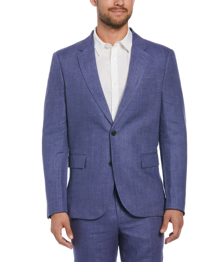 cubavera Delave Linen Sport Coat Navy Peony