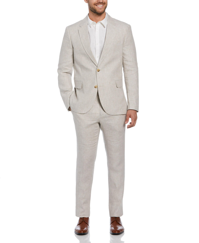 cubavera Delave Natural Linen Suit