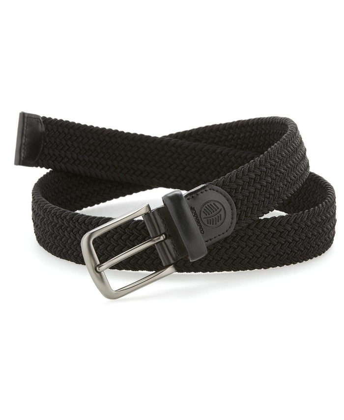 cubavera Elastic Web Belt Black