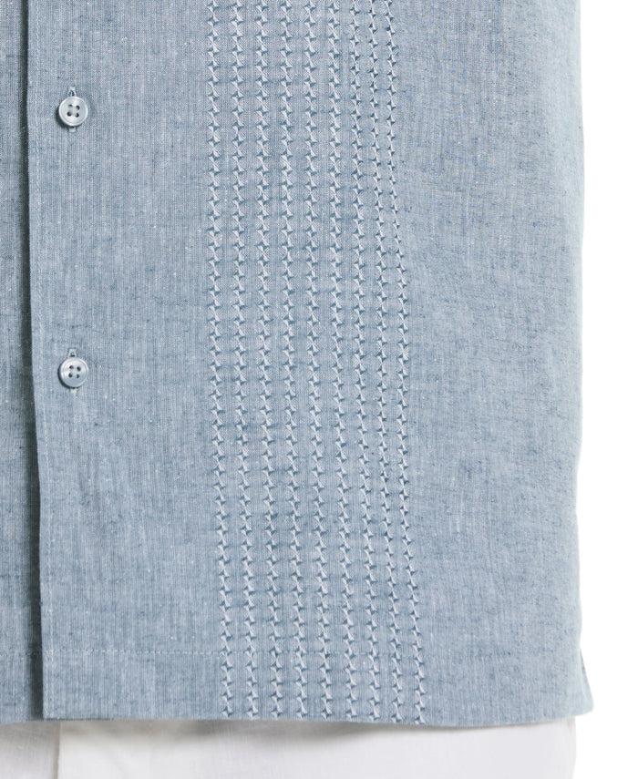 Cubavera Engineered Dobby Panels Shirt Tapestry