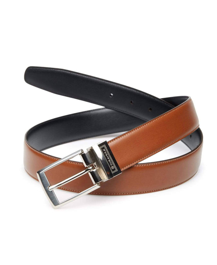 cubavera Genuine Leather Reversible Belt Lugg3