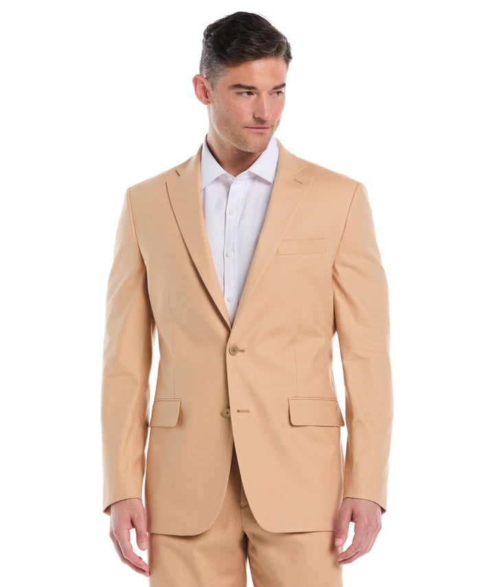 Cubavera Linen Blend Camel Suit