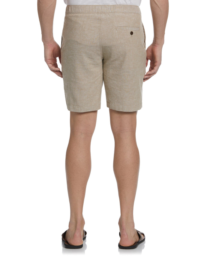 Cubavera Linen Blend Cross Dye Short Elmwood