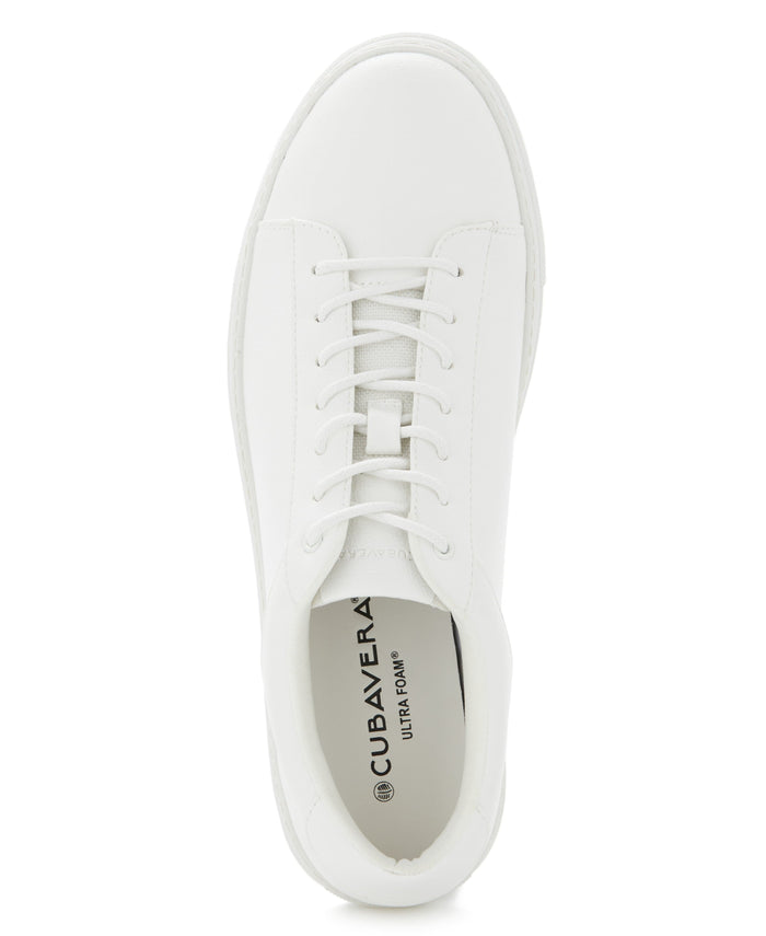 Cubavera Low Top Sneaker White