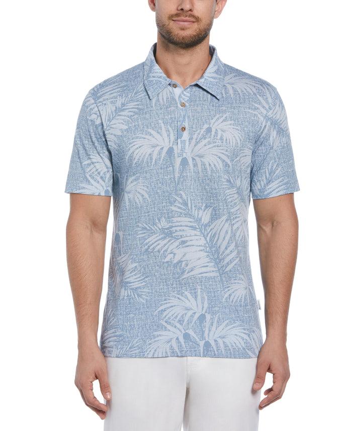 cubavera Palm Polo Xenon Blue