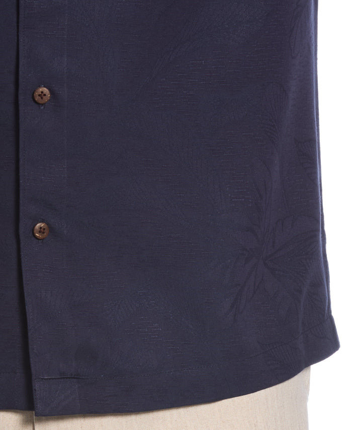 Cubavera Palm Print Shirt Navy Blazer