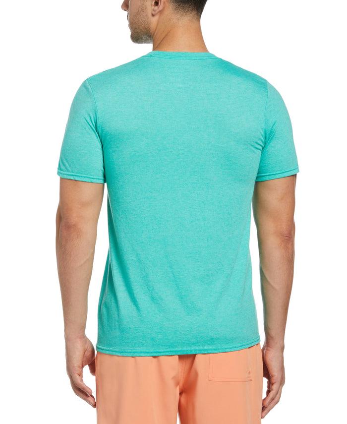 Cubavera Pineapple Tee Aruba Blue