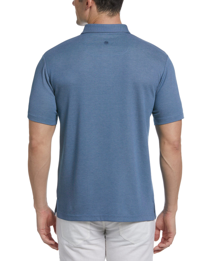 Cubavera Pique Polo Dark Blue