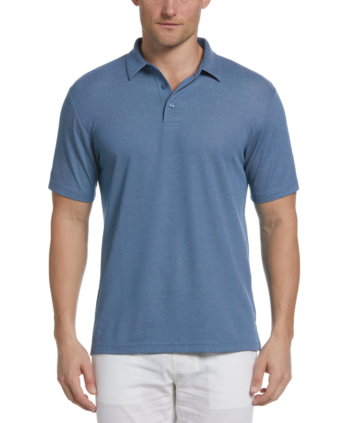 cubavera Pique Polo Dark Blue