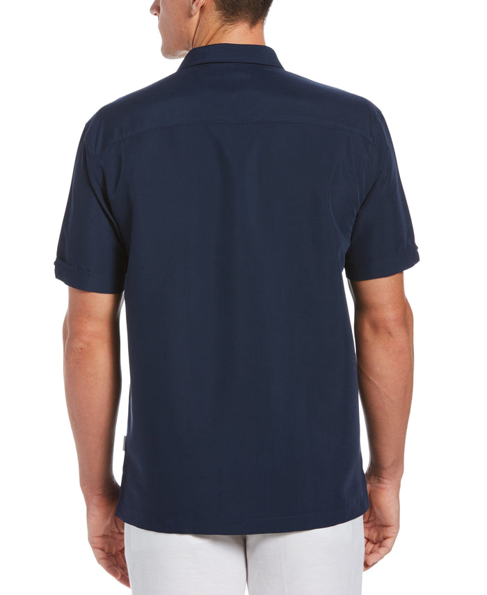 Cubavera Retro Panel Shirt Dress Blues