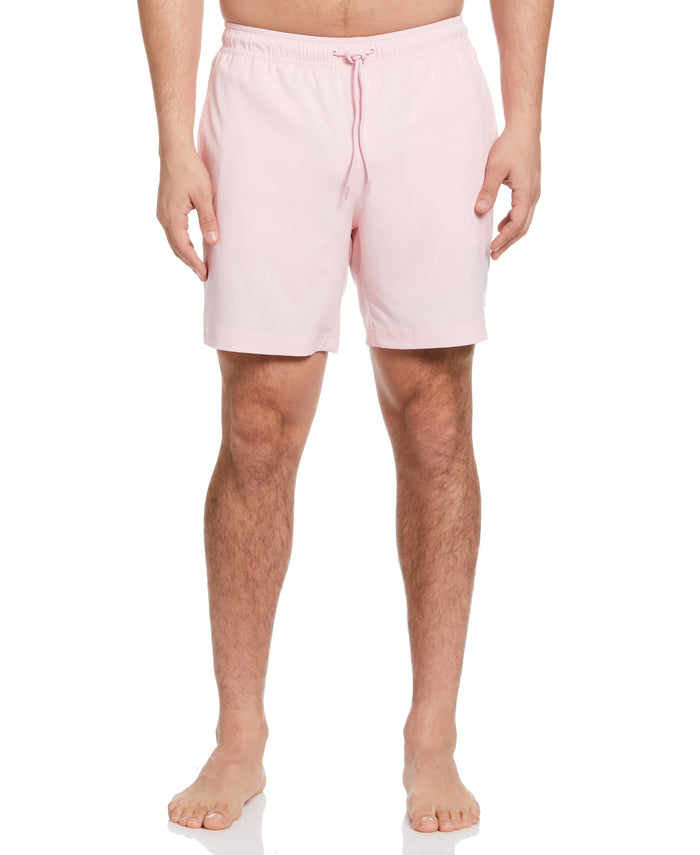 cubavera Solid 7" Swim Trunks Rose Shadow